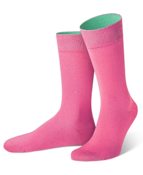 von Jungfeld 1 Paar Herrensocken Pico in pink