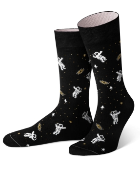von Jungfeld 1 Paar Socken Motiv Astronaut Icons