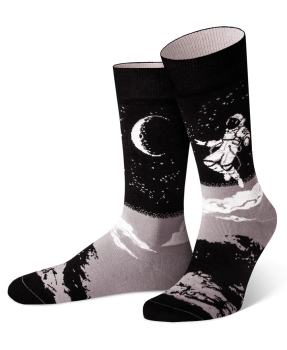von Jungfeld 1 Paar Socken Motiv Astronaut Story