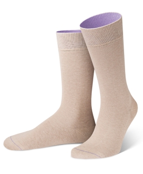 von Jungfeld 1 Paar Herrensocken Odie in beige