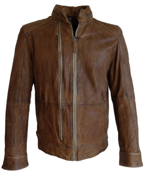 Radloff Vintage Lederblouson Modell Sinclair braun