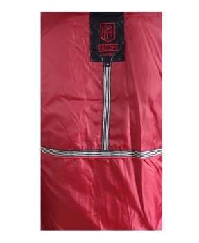 Radloff Jacke Strick-Stepp-Jacke mit abtrennbarer Kapuze anthrazit schwarz