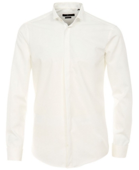 Venti Slim Fit Partyhemd creme Kläppchenkragen UMA ÄL 72 cm