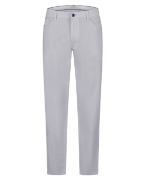 Hattric Twill Chino Hardy 5 Pocket Stil lichtgrau