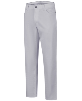 Preview: Hattric Twill Chino Hardy 5 Pocket Stil lichtgrau