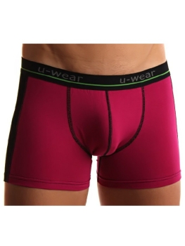 u-wear Pants Short Modell Colour Line rot schwarz