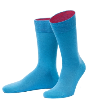 von Jungfeld 1 Paar Herrensocken Curacao in meerblau