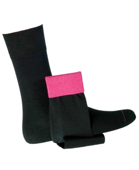 Preview: von Jungfeld 3er Box Herrensocken schwarz