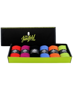 von Jungfeld 6er Box Herren Kniestrümpfe multicolor