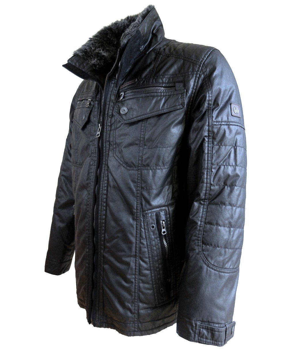 CABANO HERREN JACKE CARBON WINTERJACKE Gr. 48 bis 58 NEW CANADIAN BLACK ...