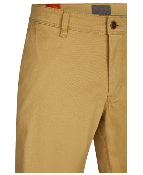 Hattric Chino Bermuda Twill Stretch in senfgelb