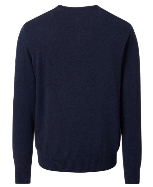 Ben Green Rundhals Pullover Classic in dunkelblau
