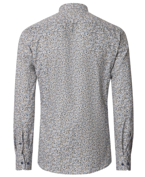 Casa Moda Langarm Twill in beige grau Floral Print