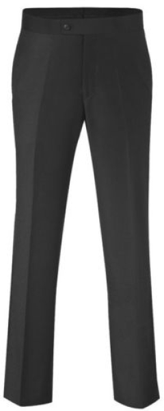 LICONA WIEN SMOKING HOSE mit GALON in schwarz SCHURWOLLE