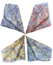 Pellens & Loick edles Einstecktuch Seide Modell Paisleys