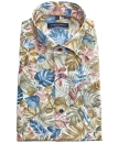 Casa Moda Premium Comfort Fit Kurzarmhemd multicolor Floralprint